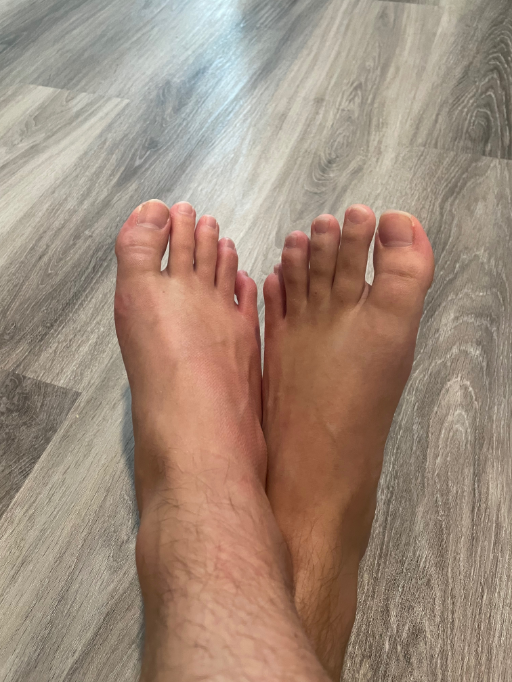 His Feet